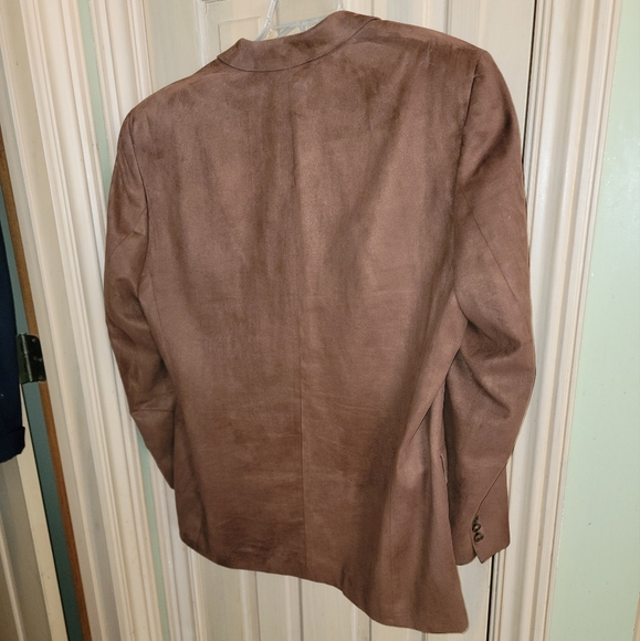 Mens sz 46 T Lord & Taylor Fifth Avenue Collection Blazer Sport Coat Microfiber - Picture 5 of 14